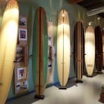 Vintage Surfboards at the California Surf Museum in Oceanside CA