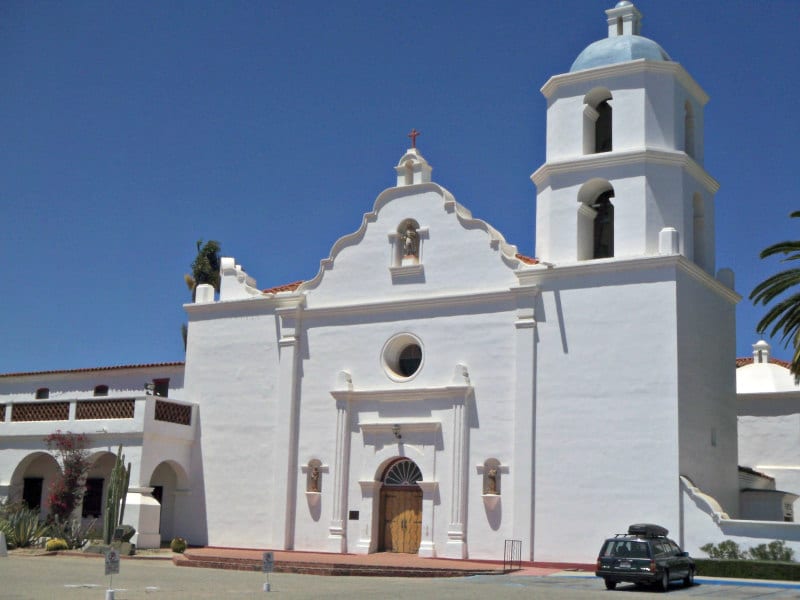 Mission San Luis Rey in Oceanside CA