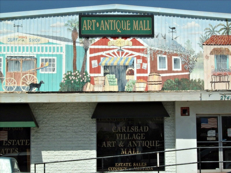The Carlsbad Art & Antique Mall in Carlsbad Village