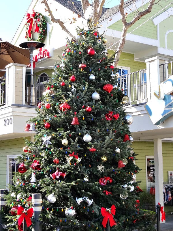 Carlsbad Vilage holiday tree