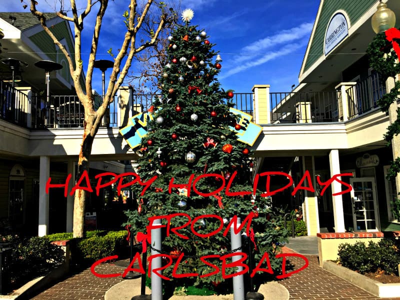 Happy Holidays from Carlsbad CA