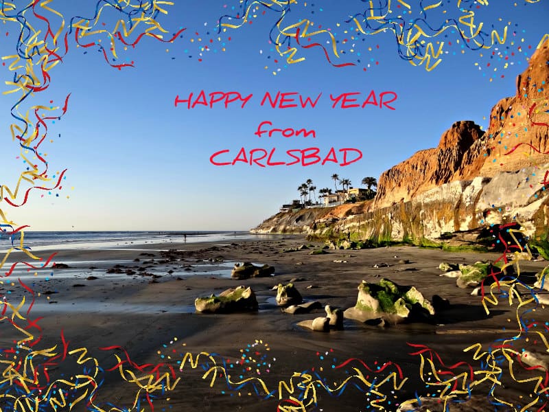 Happy New Year from carlsbad