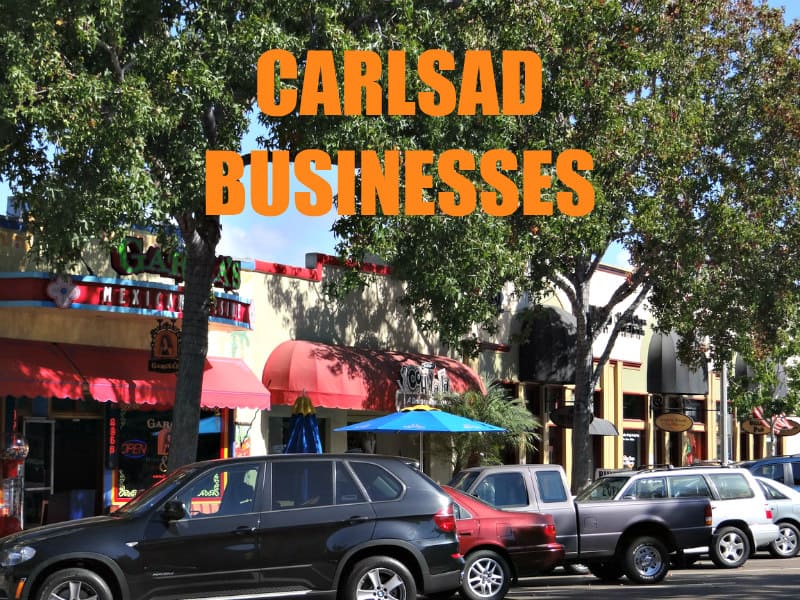 Carlsbad businesses graphic