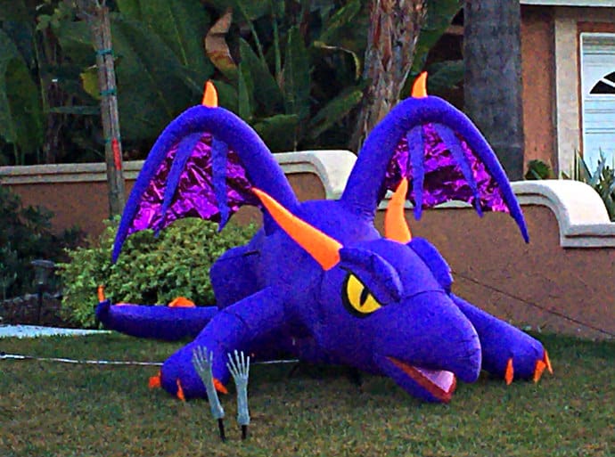 Purple Halloween Monster